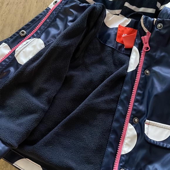 Fleece lined baby rain coat - Picture 2 of 2